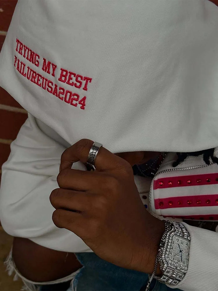 Harajuku Retro Vibe Hooded Sportswear